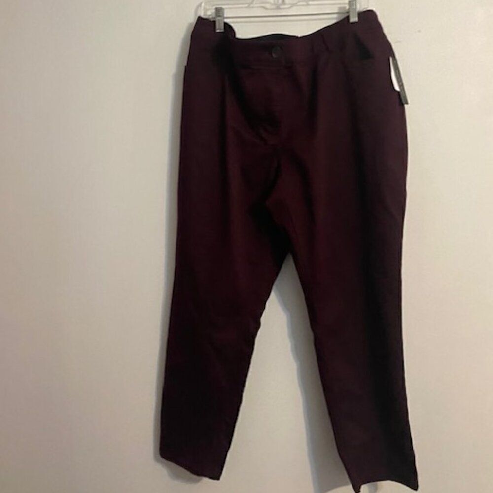 Violet & Roses Port Straight Leg pants, size 18W
